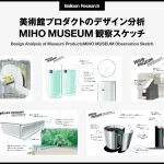 MIHOミュージアムの観察スケッチ