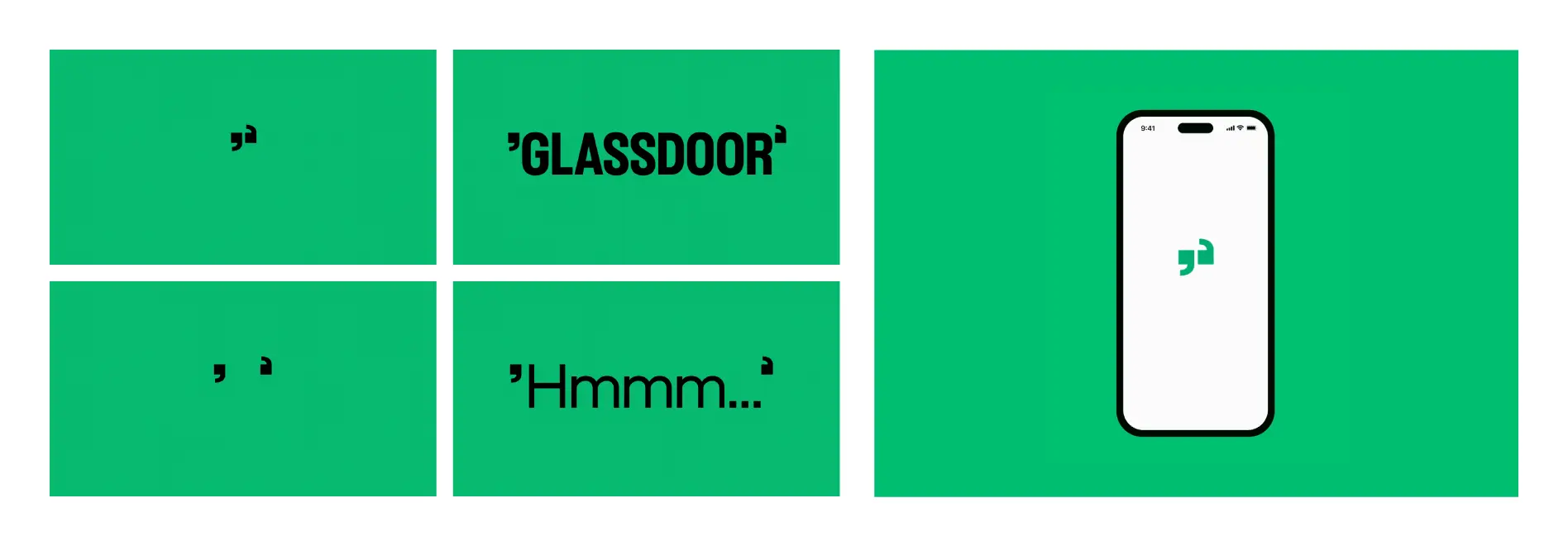 Glassdoorのブランドロゴ刷新事例