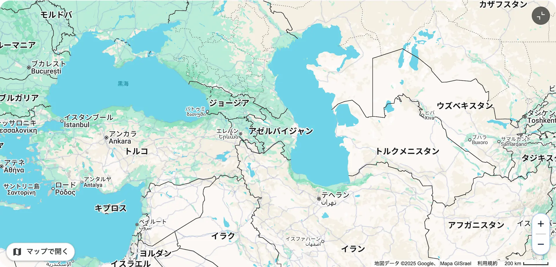 アゼルバイジャン地図