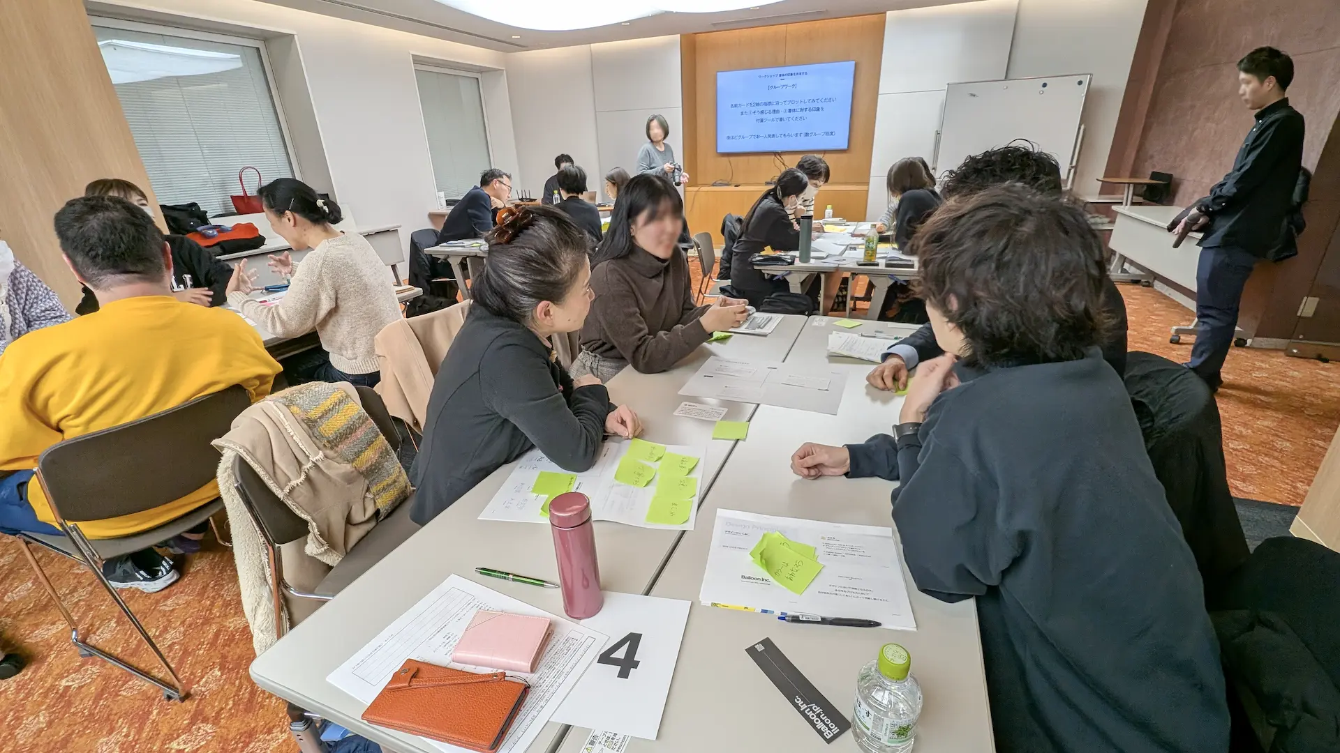 デザインのじくあし実施風景写真