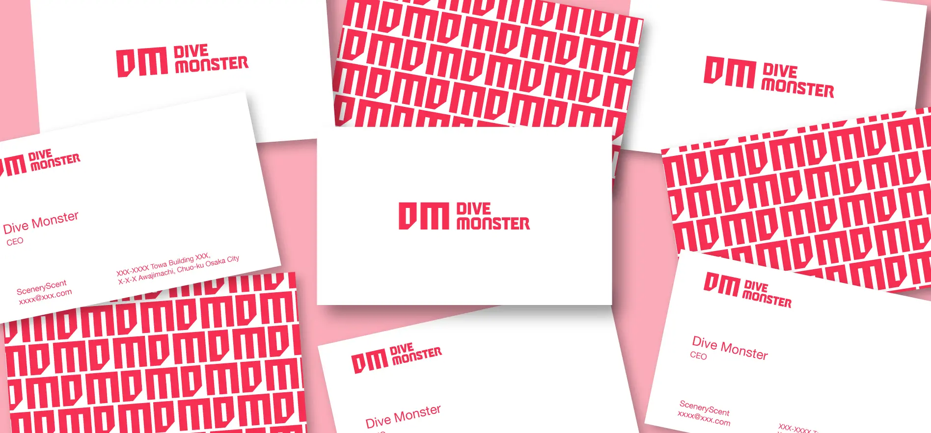 DiveMonsterブランディングデザイン