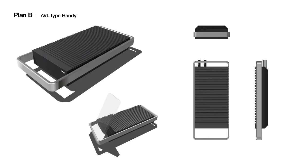 AccuVoltLink 初期スケッチ プロダクトデザイン