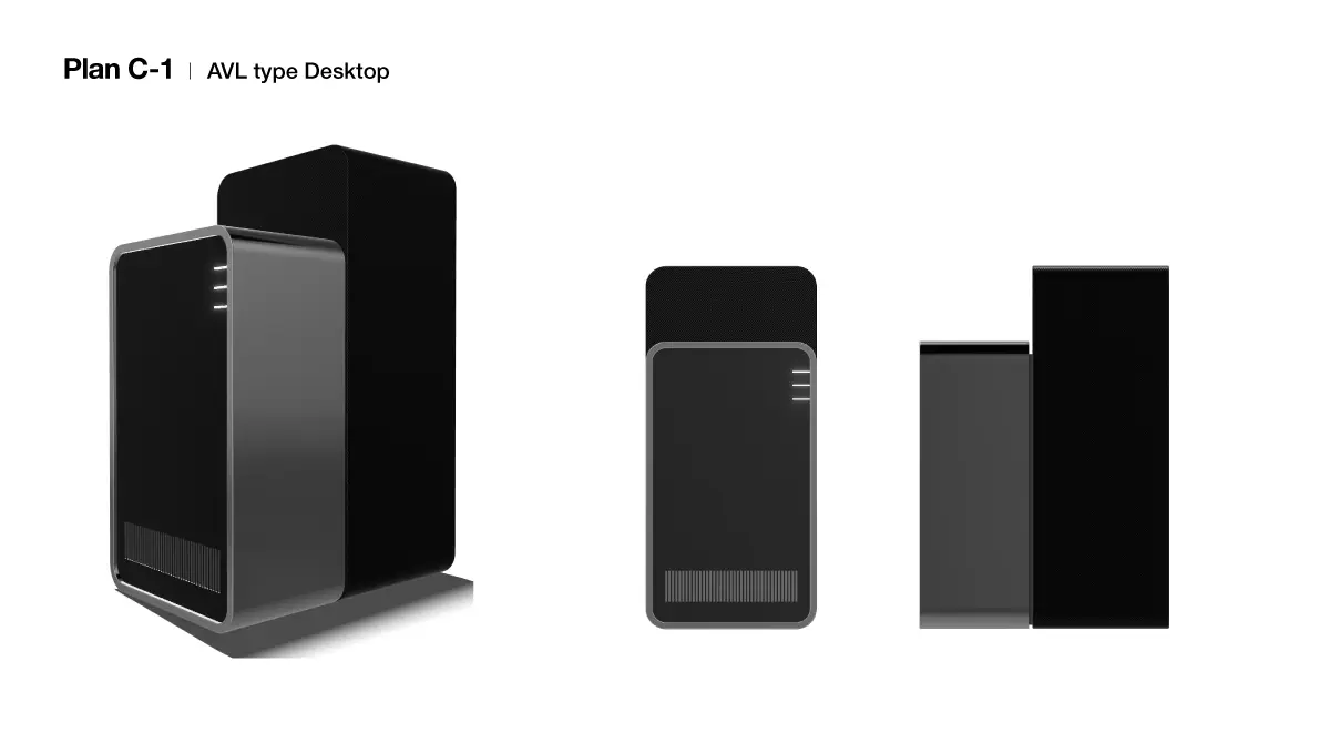 AccuVoltLink 初期スケッチ プロダクトデザイン
