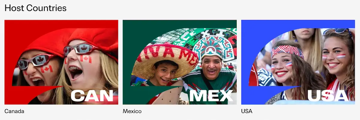 FIFA 2026ワールドカップのブランドデザイン