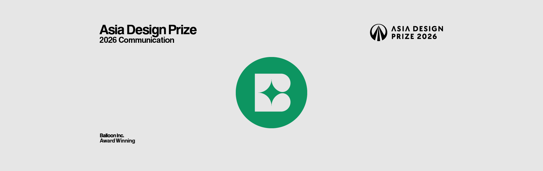 BUD ASIA Design Prize受賞
