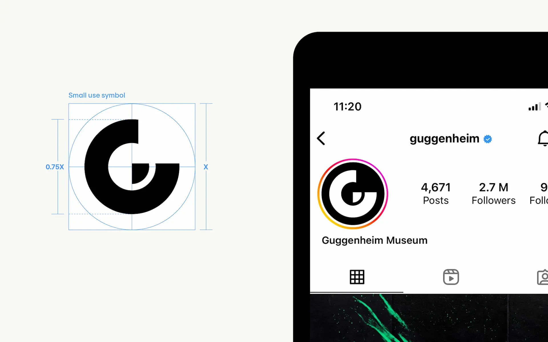 グッゲンハイムリブランディング事例