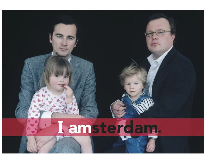 I amsterdamの市民写真集デザイン